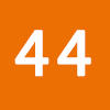 44 помаранчевий